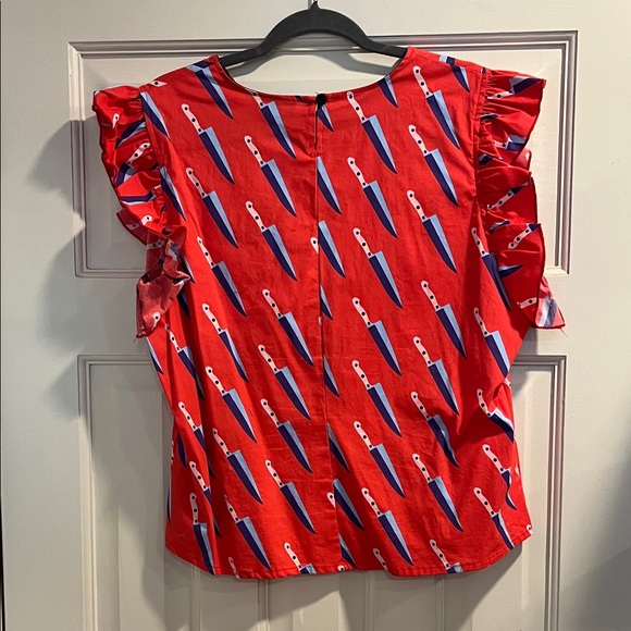 Nooworks Knives Ruffle Top - Picture 4 of 4